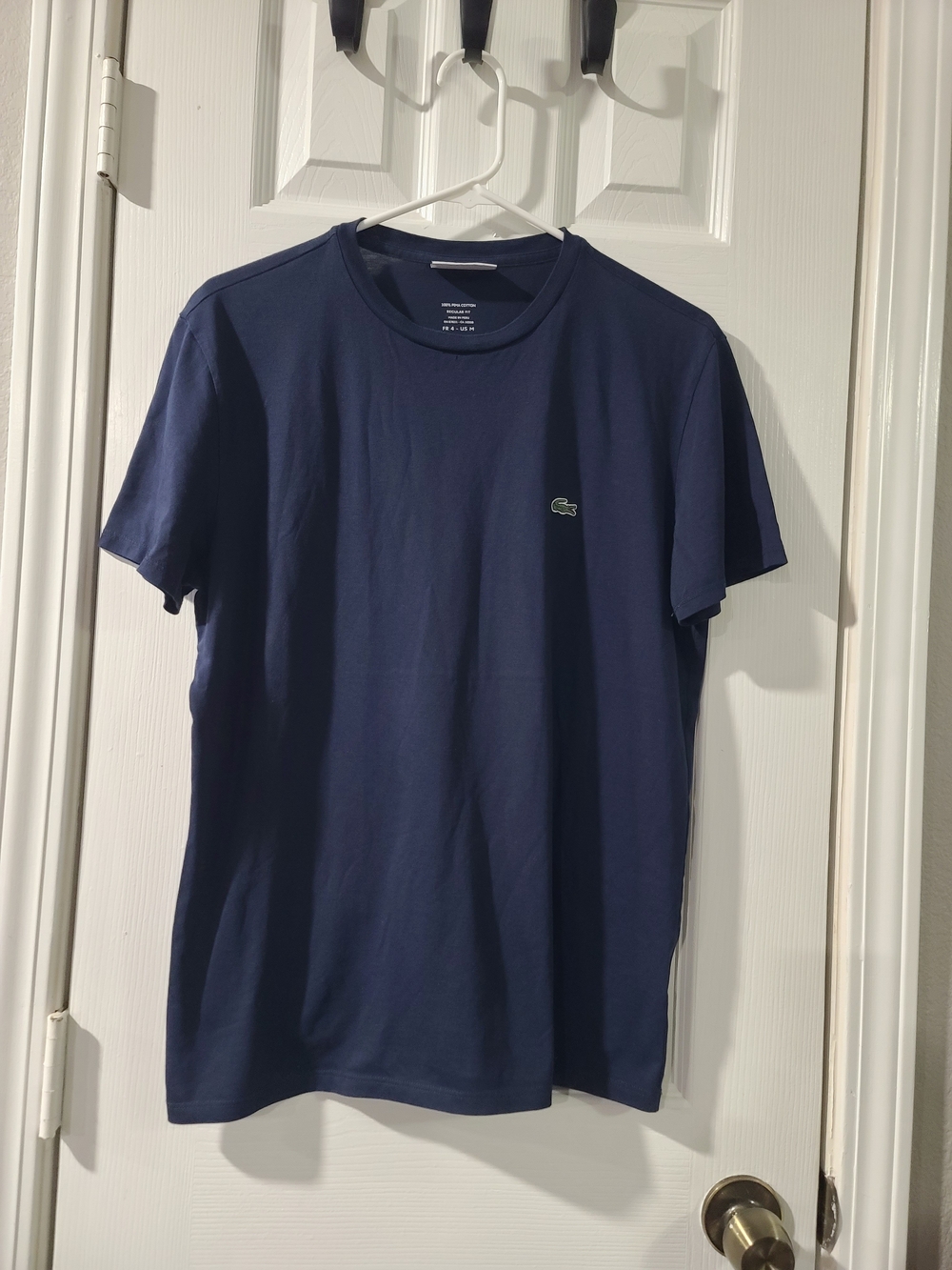 Lacoste Men's Classic Crew Neck T-Shirt - Navy M